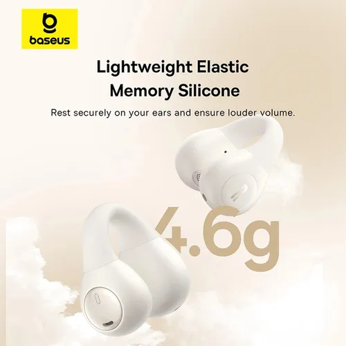 Baseus Bass 15 Clip Open-Ear True Wireless Earphones