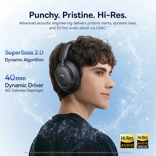 Baseus Bass BH1 NC Adaptive Noise Cancelling Headphones