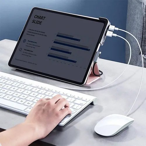 Baseus Bend Angle No. 7 Type-C Multifunctional Hub Adapter