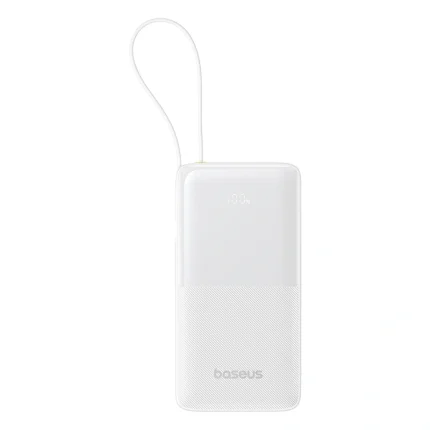 Baseus Bipow 2 10000mah 20W Power Bank With Built-in Type-C Cable