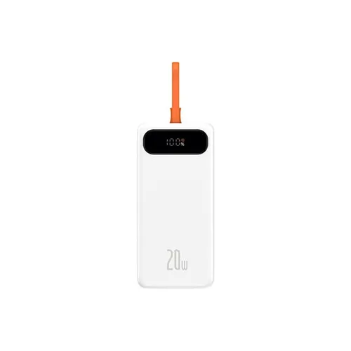 Baseus Block Digital Display 20W Quick Charging 10000mAh Power Bank with Lightning Cable