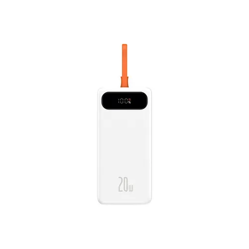 Baseus Block Digital Display 20W Quick Charging 10000mAh Power Bank with Lightning Cable