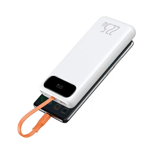 Baseus Block Digital Display 22.5W Quick Charging 10000mAh Power Bank with Type-C Cable