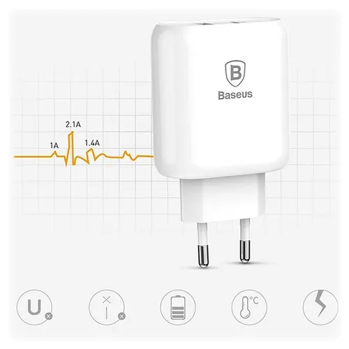 Baseus Bojure Series Type-C PD+U 1A Quick Charger + Cable