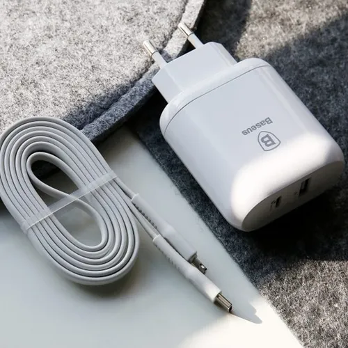 Baseus Bojure Series Type-C PD+U Quick Charger + Lightning Cable