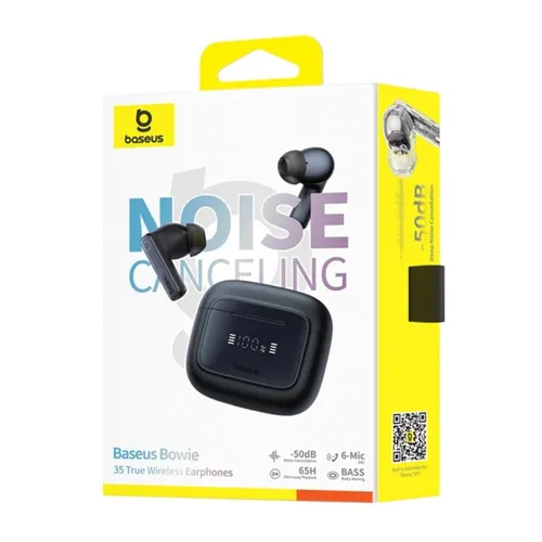 Baseus Bowie E35 TWS Earbuds Cosmic Black – A00073800123-00
