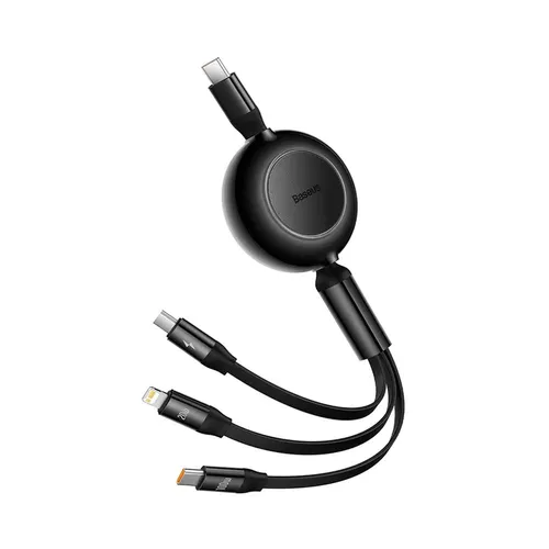 Baseus Bright Mirror 2 Series 100W Type-C to M+L+C Retractable 1.1M Cable