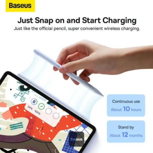 Baseus BS-PS025 Smooth Writing 2 Series Stylus Lite With LED Indicators
