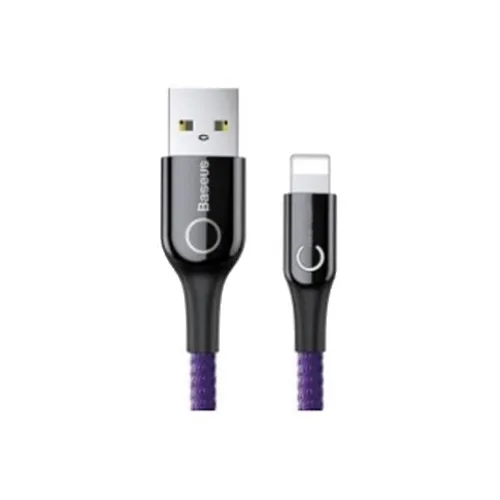 Baseus C-Shaped Light Intelligent Power-off Lightning Cable