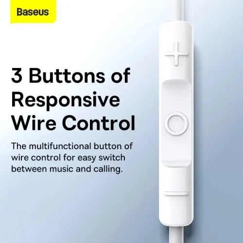 Baseus C17 Type-C 14mm Diaphragm Wired Earphone