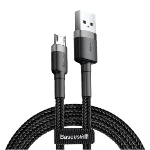 Baseus Cafule 1M Micro Cable 2.4A Nylon Braided CAMKLF-BG1/B91