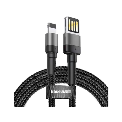 Baseus Cafule Cable (Special edition) USB For iPhone 1.5A 1m Grey+Black - CALKLF-GG1
