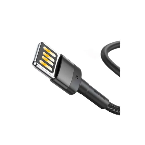 Baseus Cafule Cable (Special edition) USB For iPhone 1.5A 1m Grey+Black - CALKLF-GG1