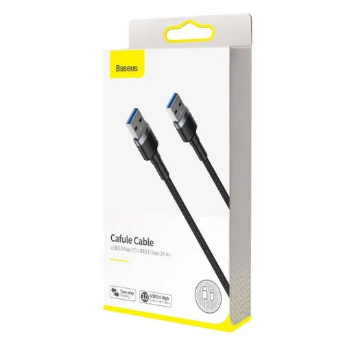 BASEUS Cafule Cable USB 3.0 Male To USB 3.0 Male 2A 1M CADKLF-C0G