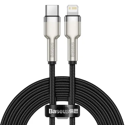 Baseus Cafule Metal Series 20W Type-C to Lightning Data Cable – 2M