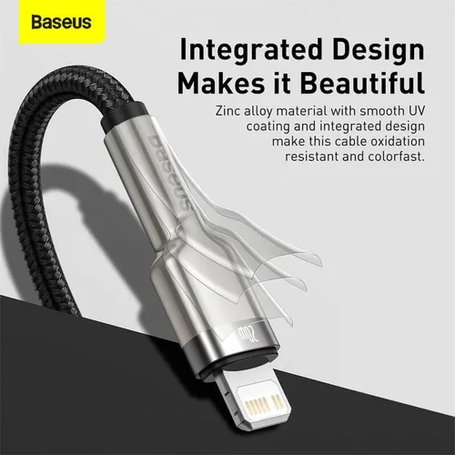 Baseus Cafule Series 2M Metal Data Cable Type-C to Lightning PD 20W CATLJK-B01