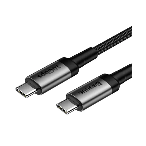 Baseus Cafule series cable Type-C PD3.1 Gen2 100W 20V 5A 1m Gray Black CATKLF-SG1