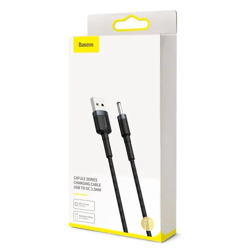 BASEUS Cafule Series Charging Cable USB To DC 3.5MM 1M CADKLF-G1