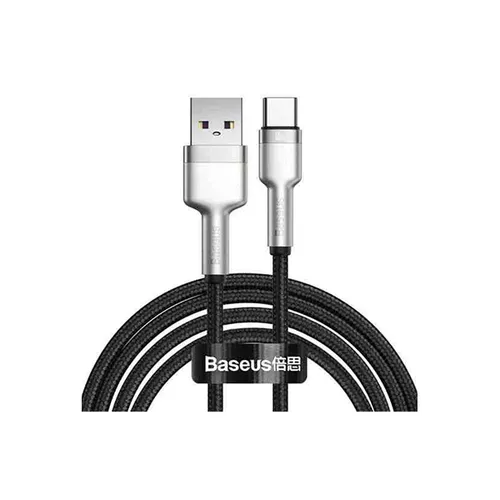 BASEUS Cafule Series Metal Data Cable USB To Type-C 2M Supports 66W Fast Charging CAKFOOO201