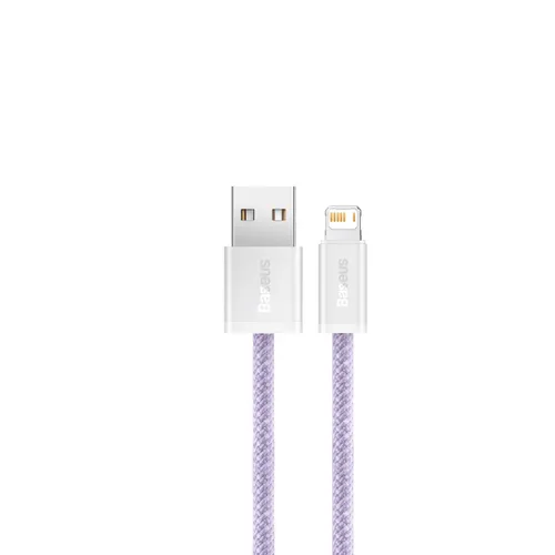 Baseus CALD000405 Dynamic Series 2.4A USB to 8 Pin Fast Charging Data Cable - Purple