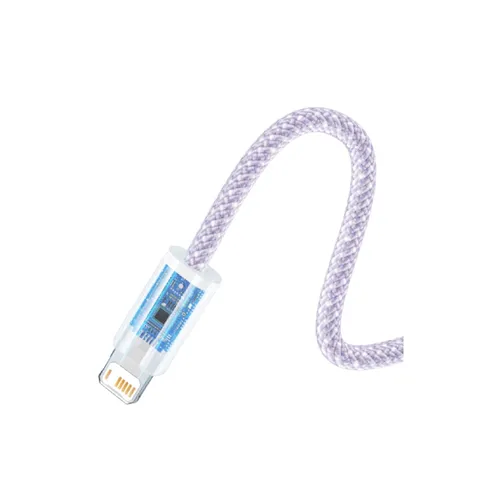 Baseus CALD000405 Dynamic Series 2.4A USB to 8 Pin Fast Charging Data Cable - Purple