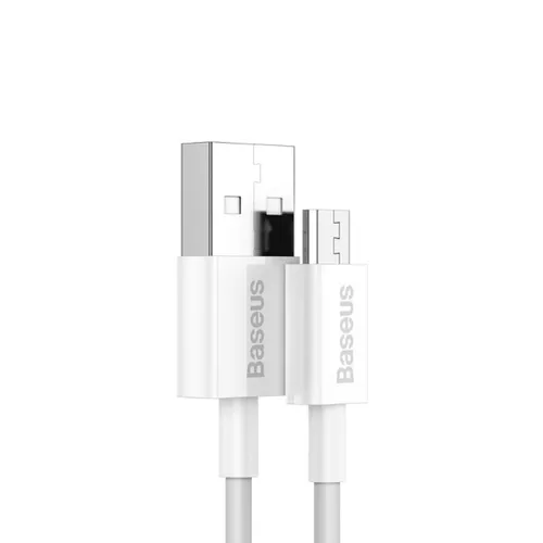 Baseus CAMYS-02 Superior cable USB - micro USB for fast charging 2A 1m - white