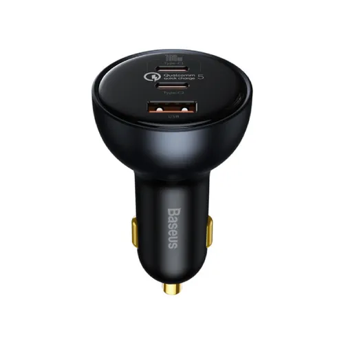 Baseus Car Charger 160W Qualcomm® Quick Charge™ 5 Technology 2C+U With 100w Type-C Cable TZCCZM-0G