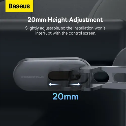 Baseus Car Mount Magnetic T-Space Series Folding Metal Phone Holder