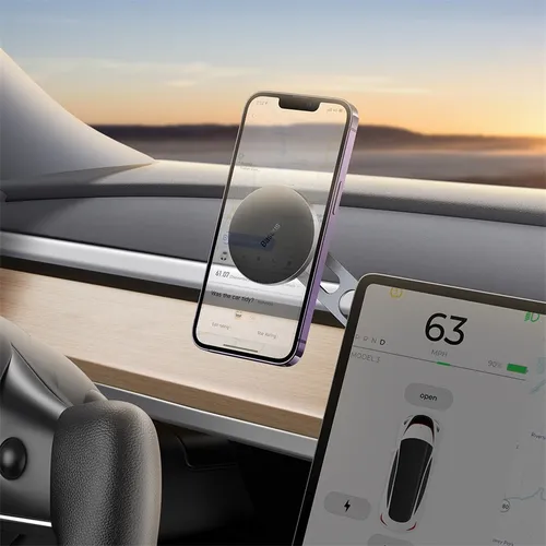 Baseus Car Mount Magnetic T-Space Series Folding Metal Phone Holder