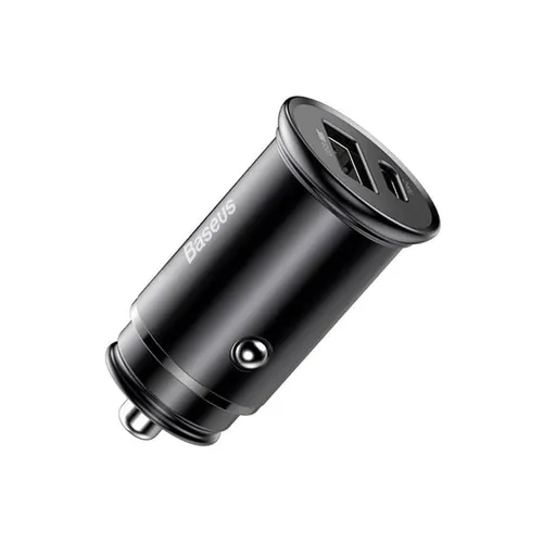 Baseus Circular Metal PPS 30W VOOC Quick Car Charger