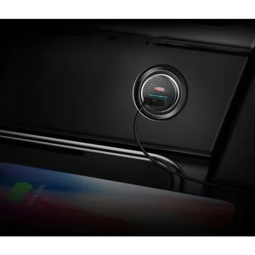 Baseus Circular Plastic 30W  USB-A+C PPS Car Charger