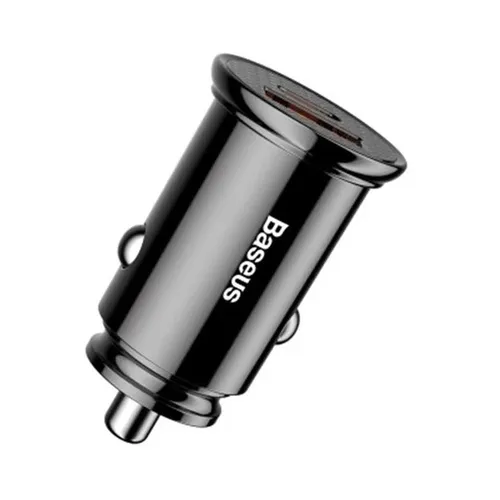 Baseus Circular Plastic 30W USB-A+C PPS Car Charger
