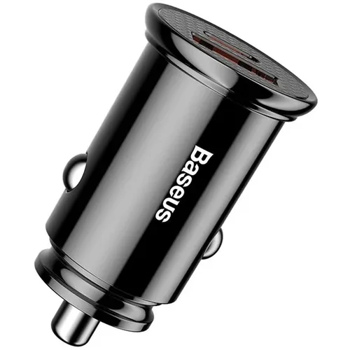 Baseus Circular Plastic 30W  USB-A+C PPS Car Charger