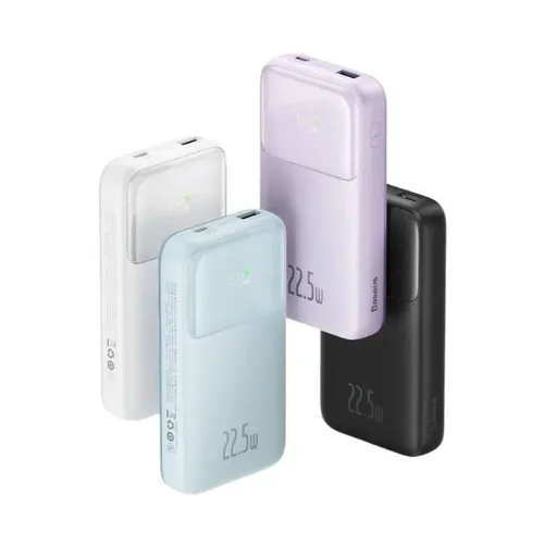Baseus Comet Series Dual-Cable Digital Display Fast Charge Power Bank 20000mAh 22.5W Powebank