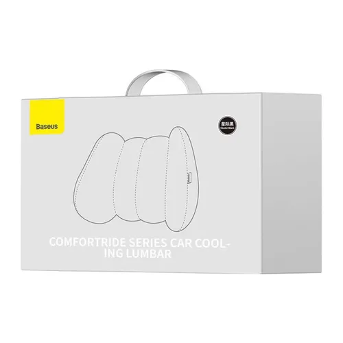 Baseus Comfort Ride Series Car Cooling Lumbar Pillow Black - C20036402111-01