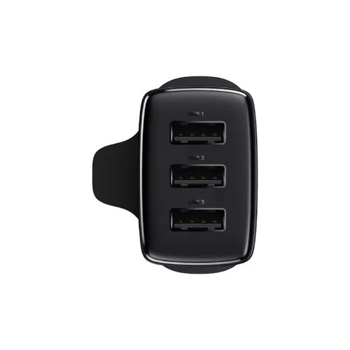 Baseus Compact 17W 3U Charger UK Black – CCXJ020301