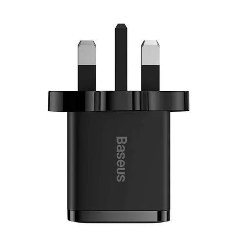 Baseus Compact 2U 10.5W UK 3 Pin Fast Charger