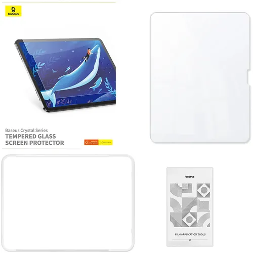 Baseus Crystal Blue Light Blocking Tempered Glass Screen Protector for iPad Pro 13-inch (M4, 2024)
