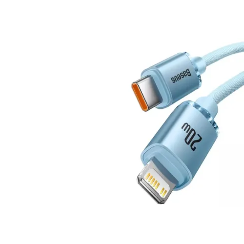 Baseus Crystal Cable USB-C to Lightning 20W 1.2m - CAJY001303