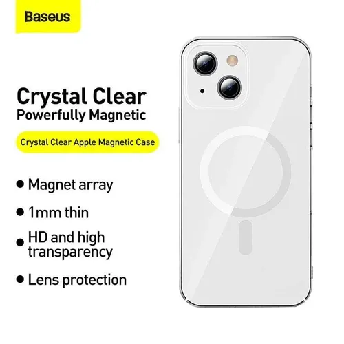 Baseus Crystal Magnetic Case For iPhone 13