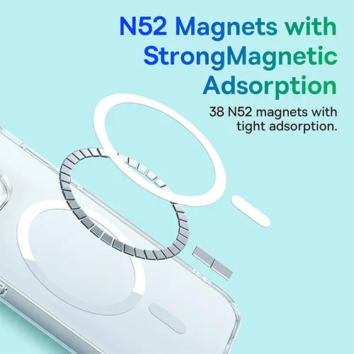 Baseus Crystal Magnetic Phone Case For iPhone 14 Plus