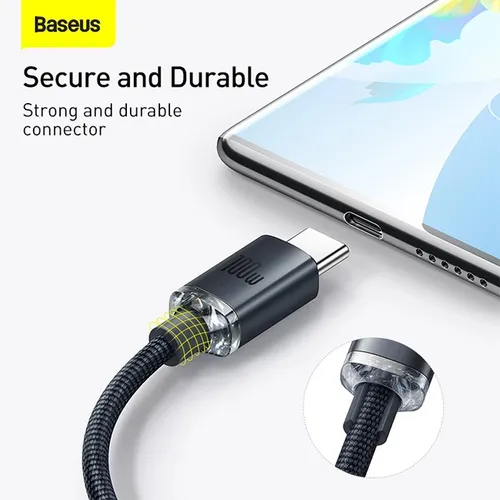 Baseus Crystal Series 100W Fast Charging Type-C Cable