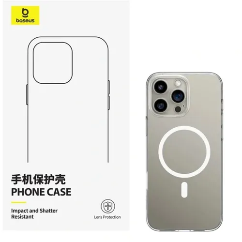 Baseus Crystal Series Magnetic Phone Case for iPhone 16 Pro
