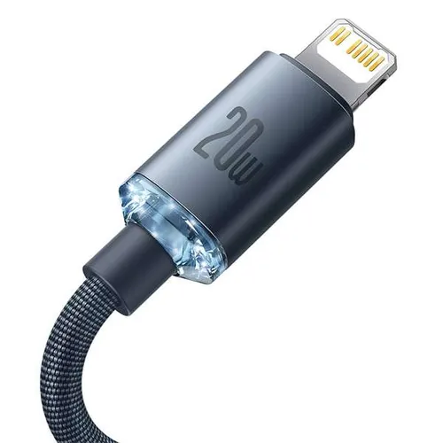 Baseus Crystal Shine Series 20W Fast Charging Type-C to Lightning Cable
