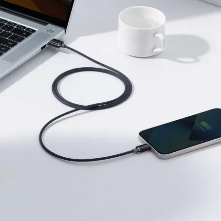 Baseus Crystal Shine Series 2.4A Fast Charging USB to Lightning 1.2M Cable