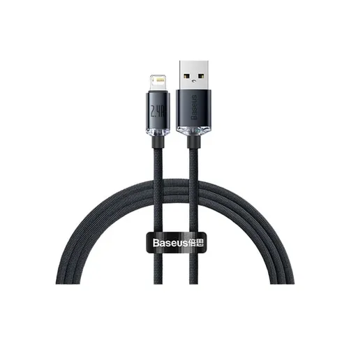 Baseus Crystal Shine Series 2.4A Fast Charging USB to Lightning 1.2M Cable