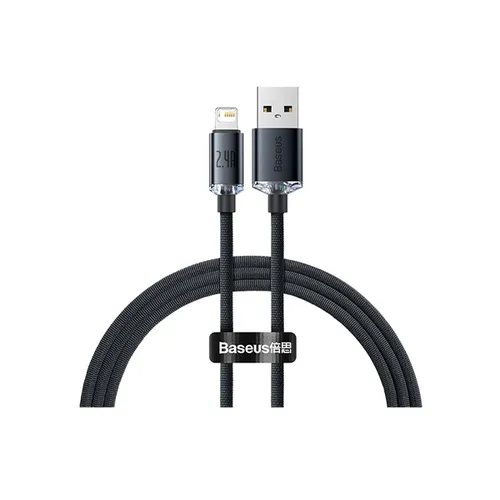 Baseus Crystal Shine Series 2.4A Fast Charging USB to Lightning Cable