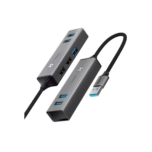 BASEUS Cube 5 USB Hub Adapter (USB 3.0 Input) CAHUB-C0G