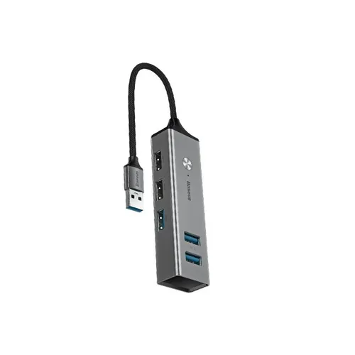 Baseus Cube USB3.0 to USB 3.0*3+USB2.0 *2 Hub Adapter