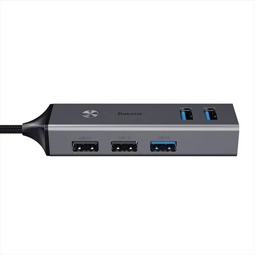 Baseus Cube USB3.0 to USB3.0*3+USB2.0 *2 Hub Adapter